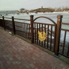河道景观护栏系列-喀什护栏,喀什市聚鑫护栏厂