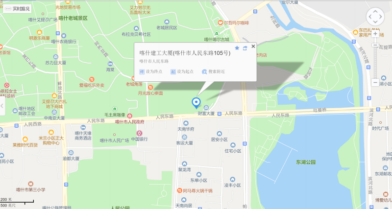 喀什地图